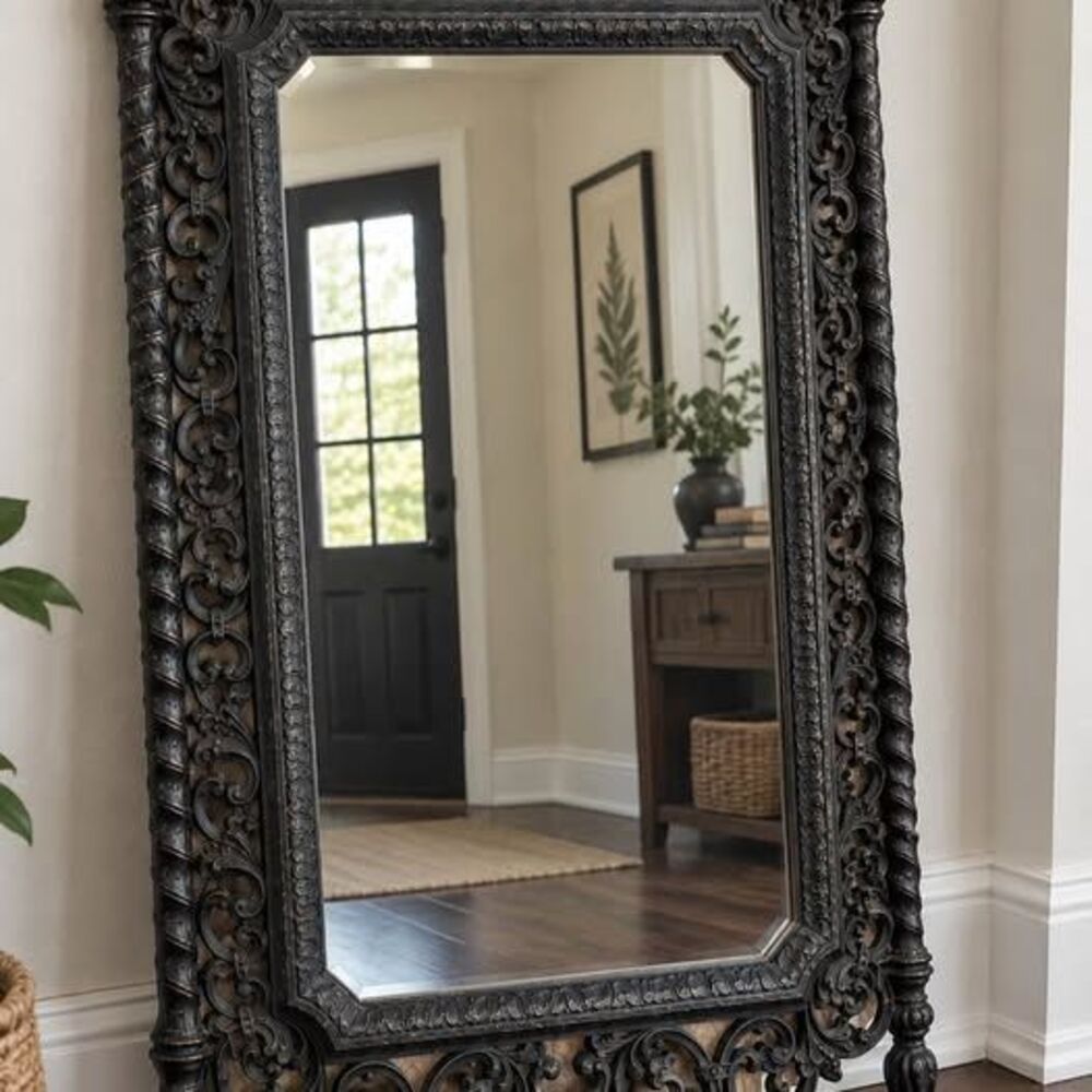 Vintage home Co. Baroque, ornate Gothic revival accent mirror